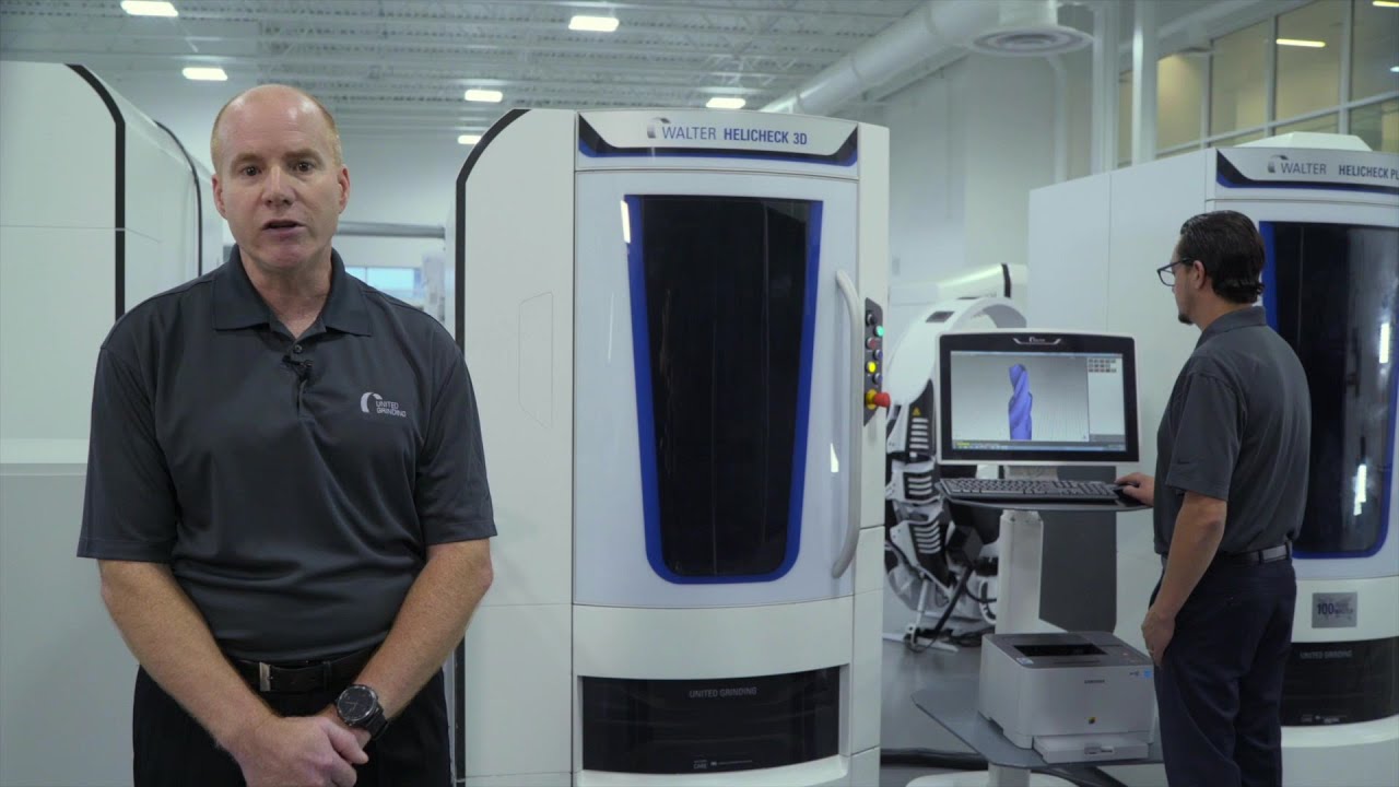 WALTER HELICHECK 3D Machine Overview by UNITED GRINDING North America