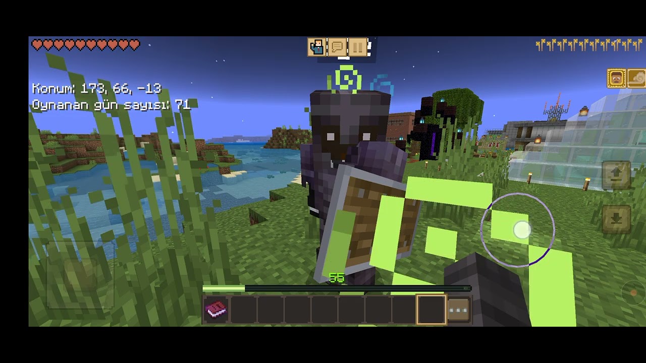 Minecraft ta arkadaşımı yeni bir oyuncu kılığına dönüşüp trolledim ( oyundan çıktı )