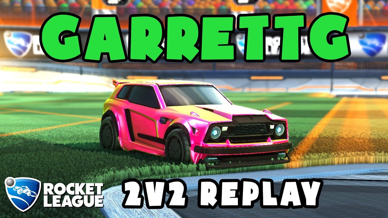 GarrettG Ranked 2v2 POV #281 - GarrettG & Fiv3Up VS Lj & sosa - Rocket League Replays