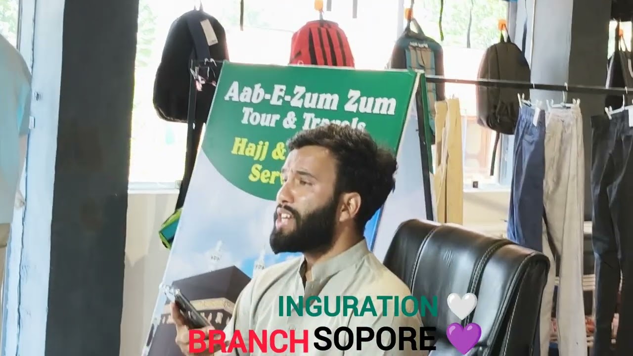 Inguration Ceremony II ABB E ZUMZUM HAJJ UMRAH SERVICE lI Branch Office Sopore  #hajj #umrah 