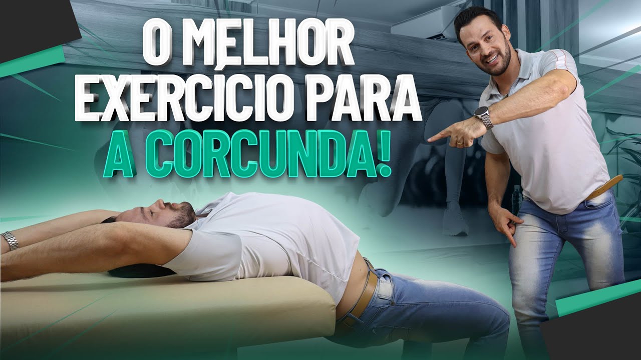 O MELHOR EXERCÍCIO PARA CORCUNDA (HIPERCIFOSE) - 2ª EXERCÍCIO - Fisioprev com Guilherme Stellbrink