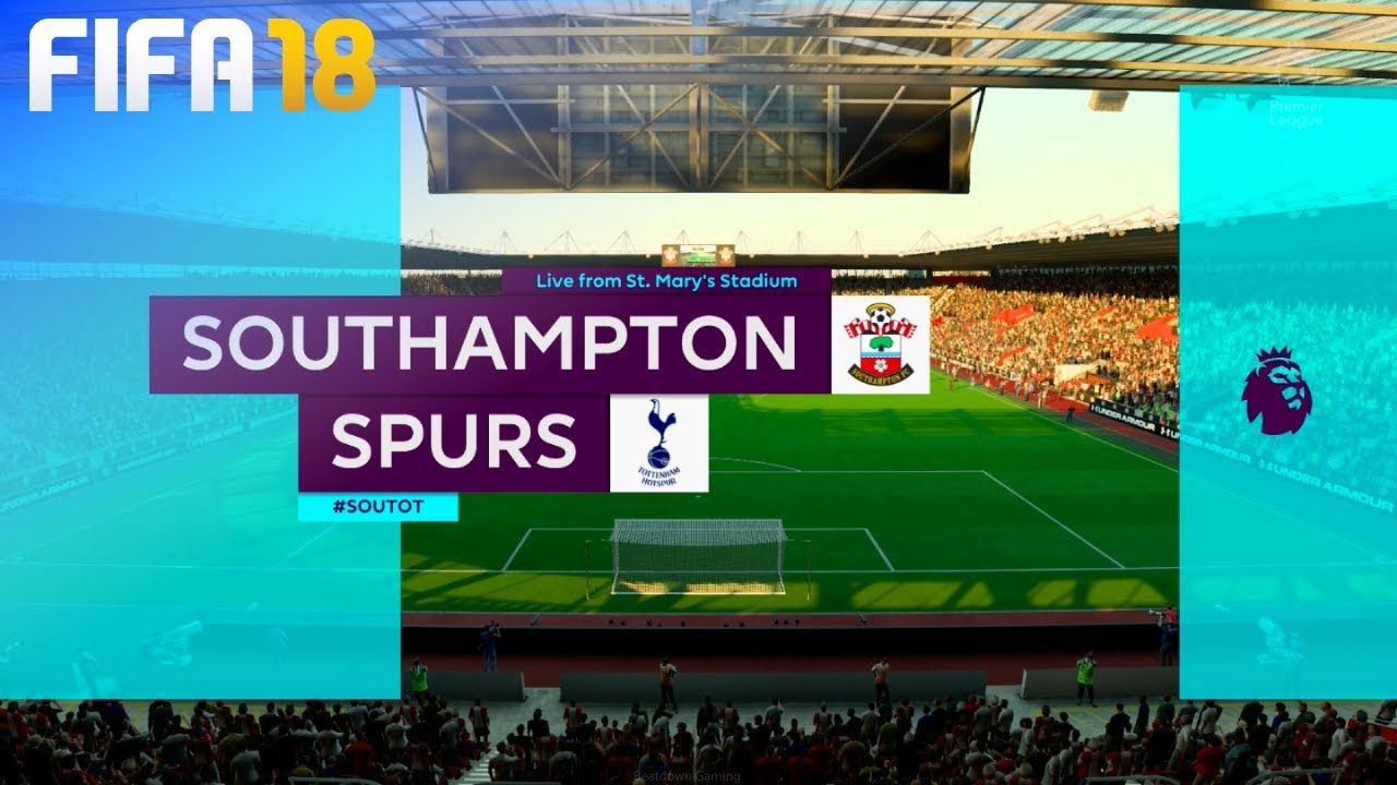 FIFA 18 - Southampton vs. Tottenham Hotspur @ St. Mary's Stadium