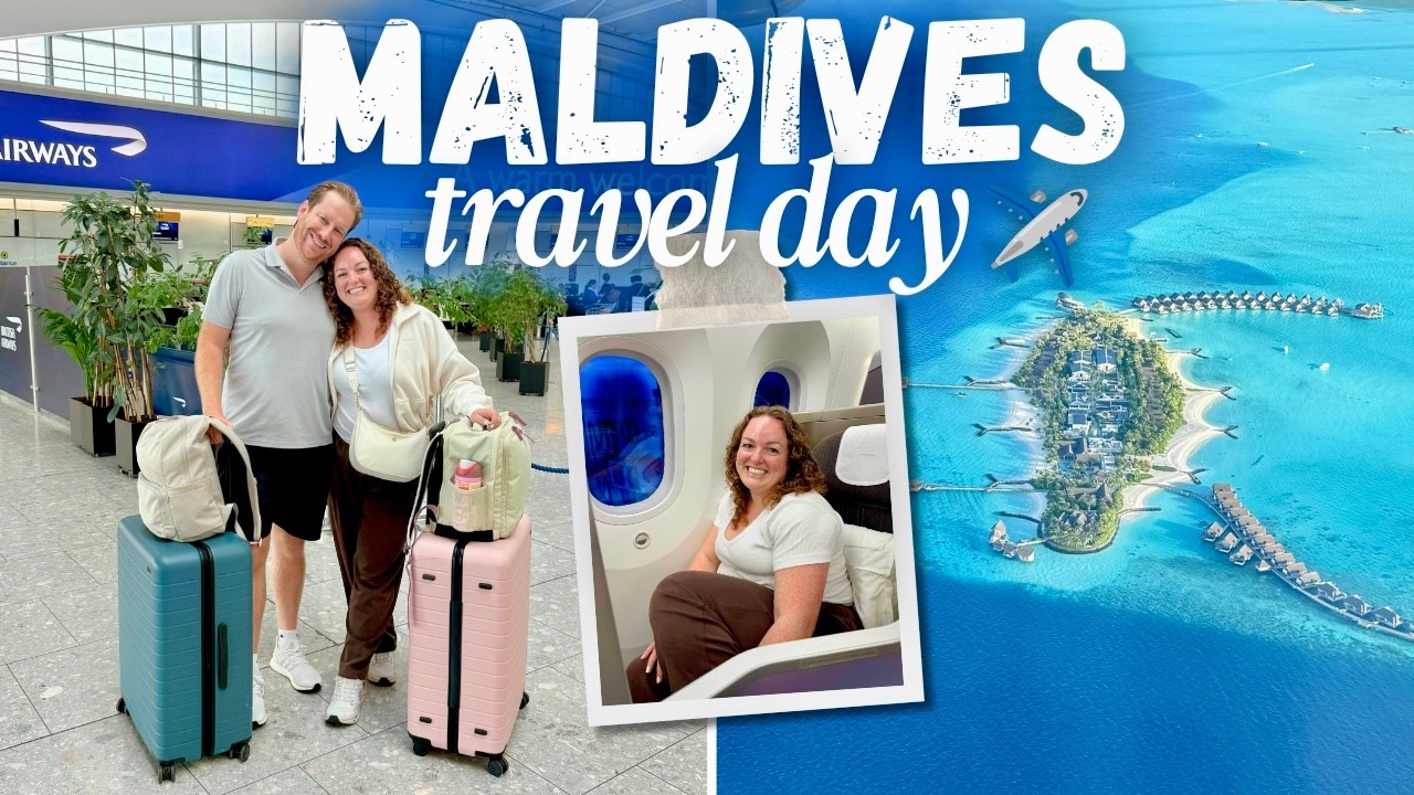 ВЛОГ О ПУТЕШЕСТВИИ: МАЛЬДИВЫ! 🇲🇻 Бизнес-класс British Airways из Хитроу в Мале ✈️ Royal Island 🏝️...