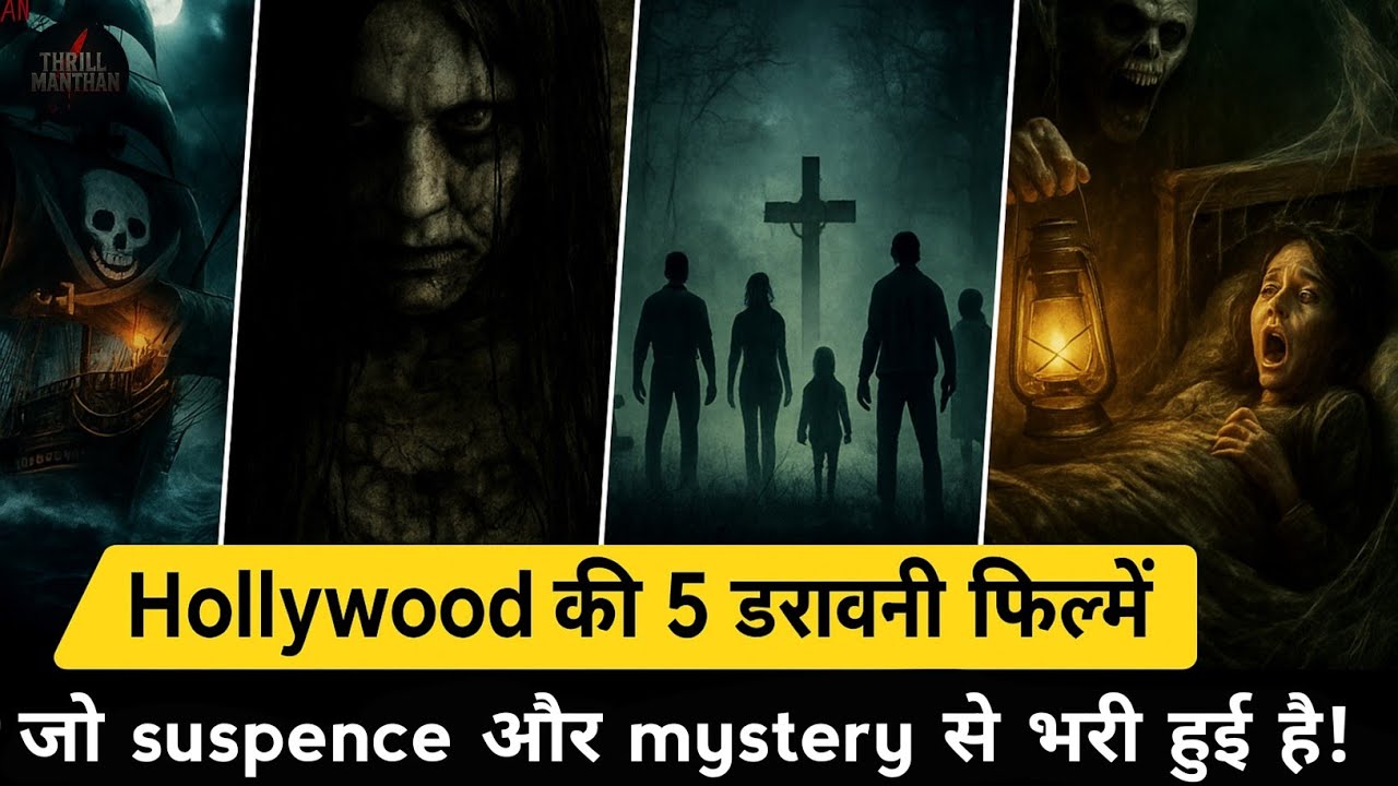 Top 5 Best Hollywood Horror Movies | Spine-Chilling Thrills You Can't Miss | Thrill Manthan