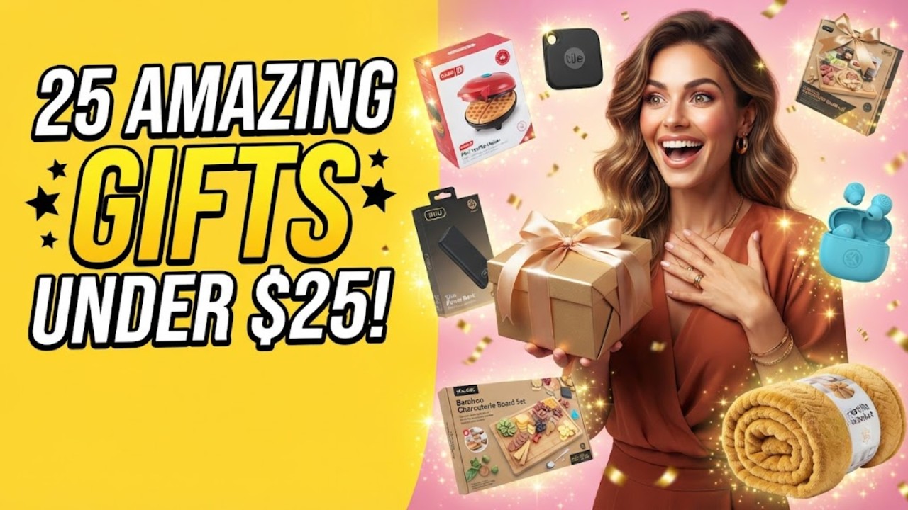 Christmas Gift Ideas Under $25 | Budget-Friendly Gifts 2025 🎄