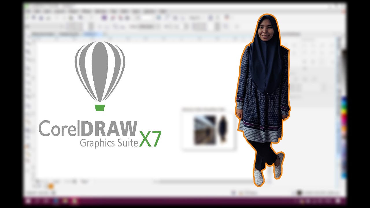 Cara Membuat Outline (Garis Tepi) Mengelilingi Objek di CorelDRAW X7
