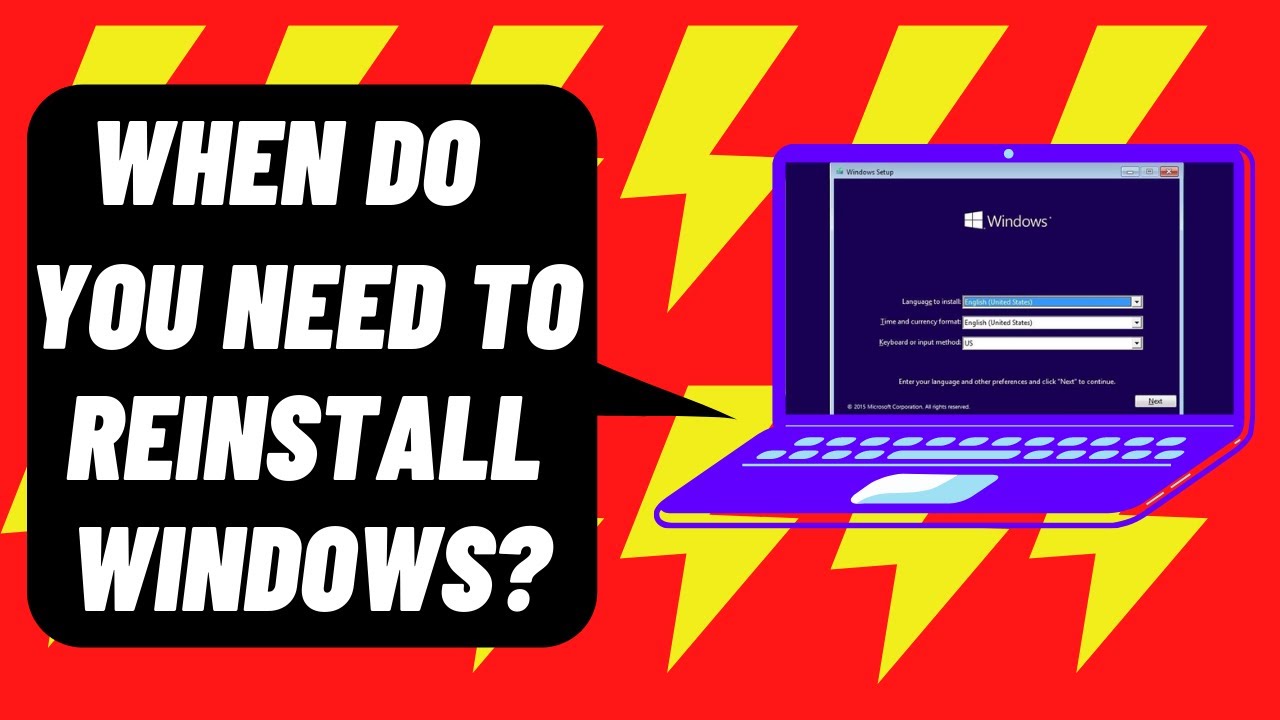 When Do I Need To Reinstall Windows?