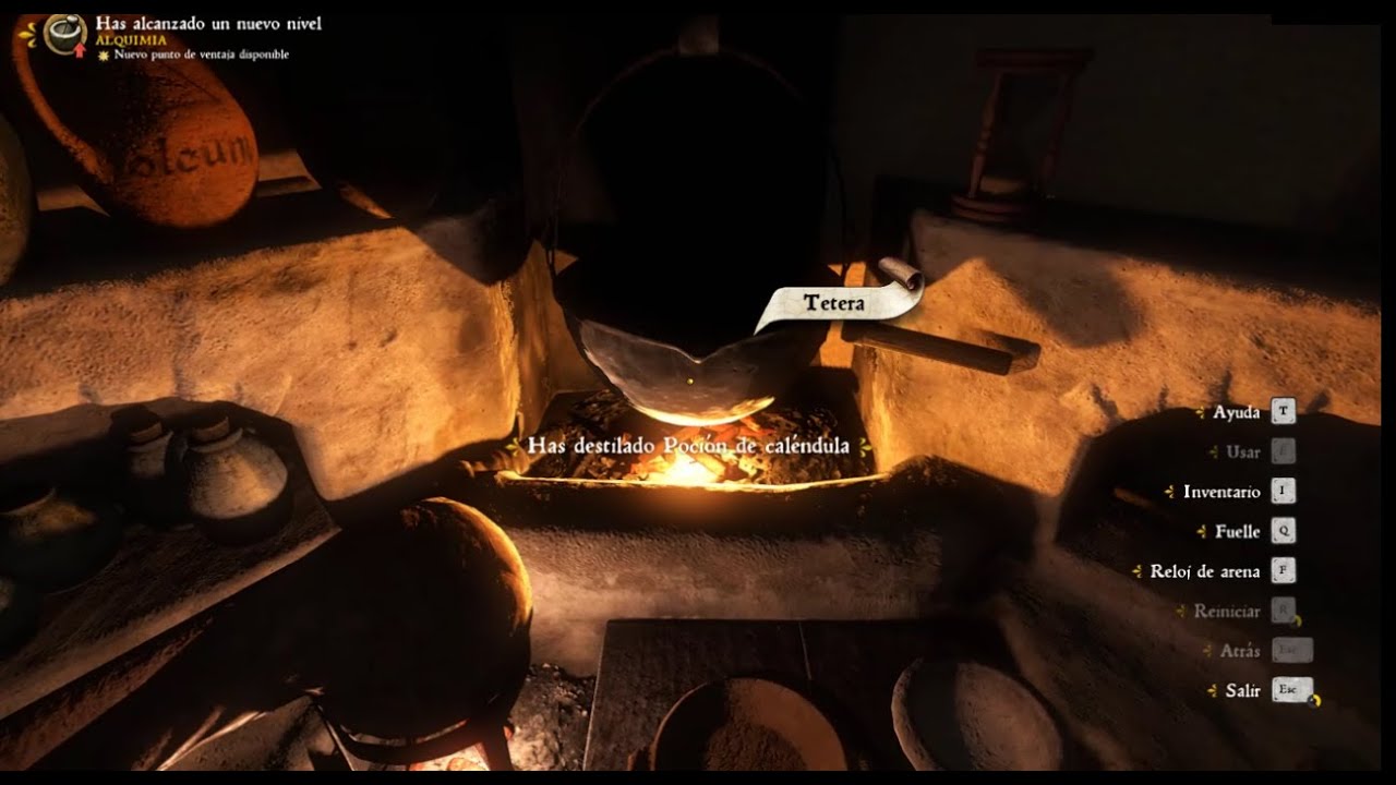 Kingdom Come Deliverance 1 subir nivel de Alquimia Fácil/Sencillo