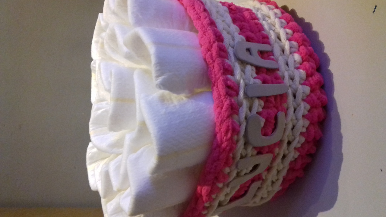 DIY, canastilla de trapillo