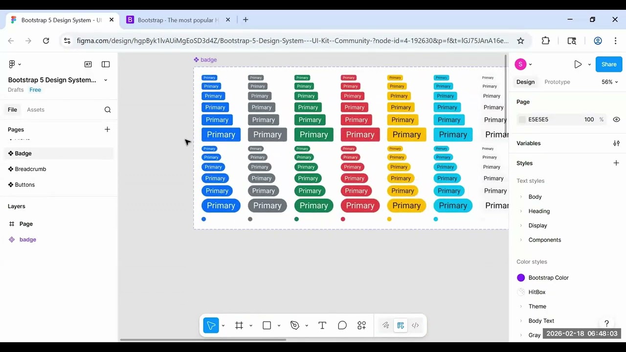 HCI 472: Figma UI Kit Presentation - Sayali Ippalpalli