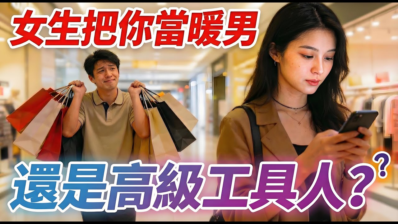 女生把你《當暖男》還只是「高級工具人」？