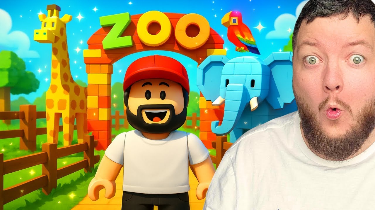 JEG BYGGER EN ZOO I ROBLOX