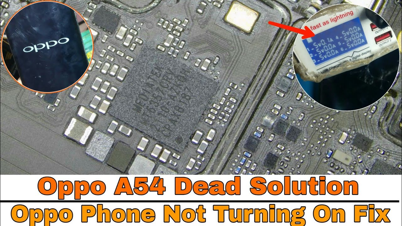 Oppo A54 Dead Solution | Not Turning On Fix | Dead Mobile Solution