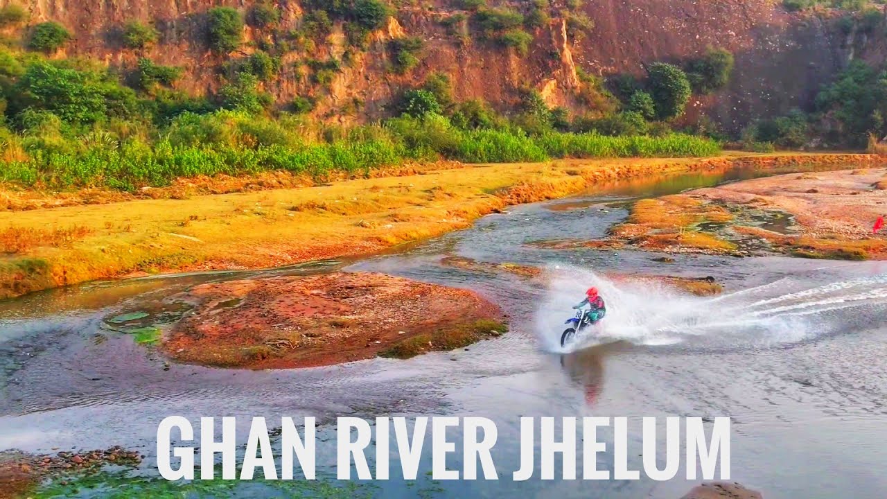 Drone Footage of our trip toward Jhelum | Ghan River Jhelum | 4k