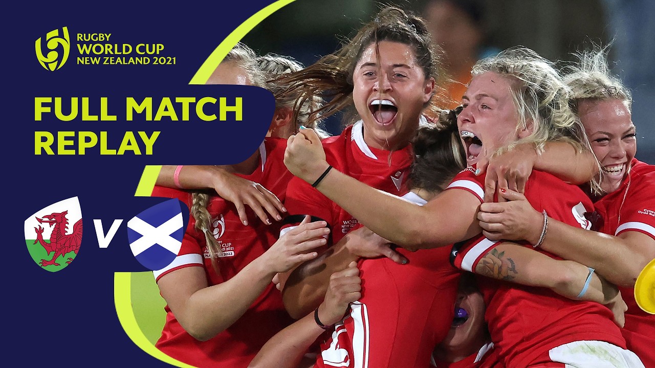 Dramatic LAST-MINUTE win 😮 | Wales v Scotland | Women's Rugby World Cup 2021 | Full Match Replay