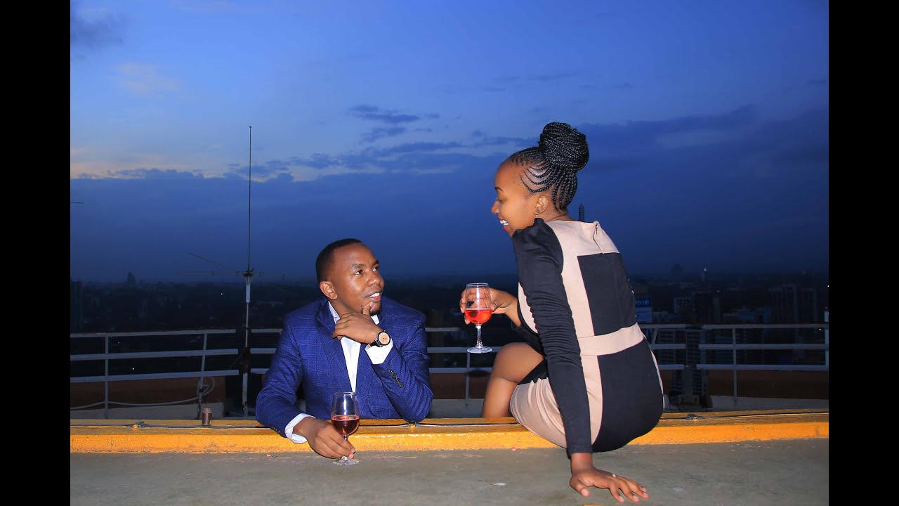 ROMANTIC PROPOSAL OF DENO TO CYDER TOP OF KICC NAIROBI KENYA