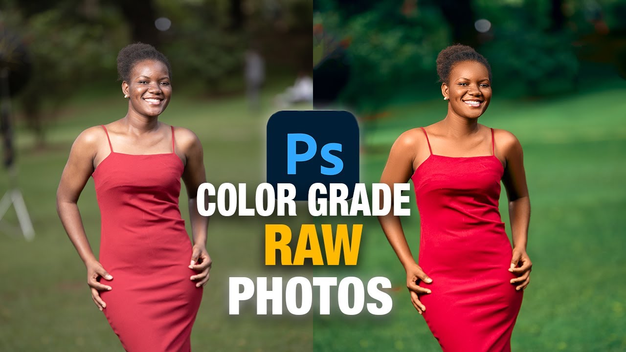 How To Edit and Color Grade Raw Photos in photoshop