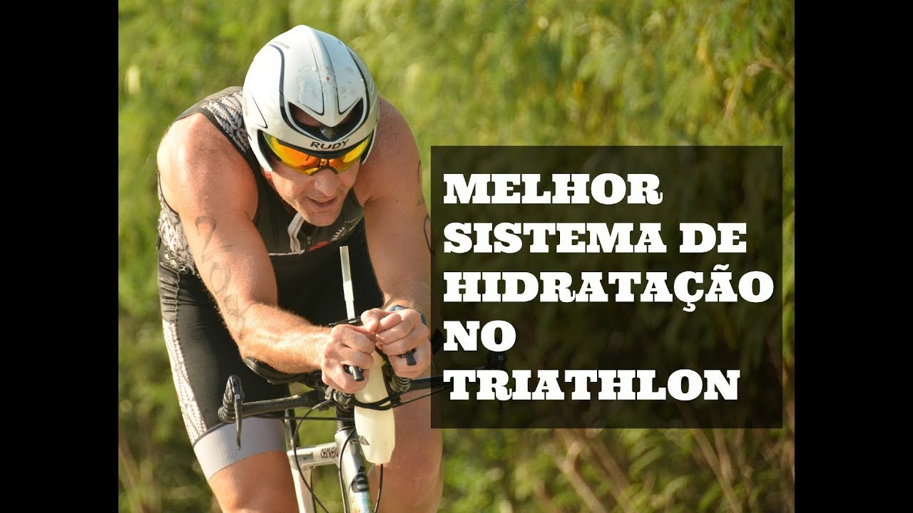 Melhor sistema de hidratação no ciclismo do Triathlon