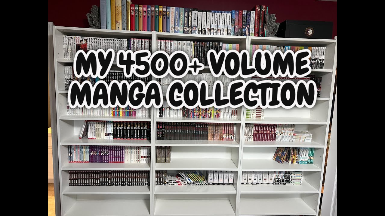 My 4500+ volume manga and light novel collection (Collection Update)