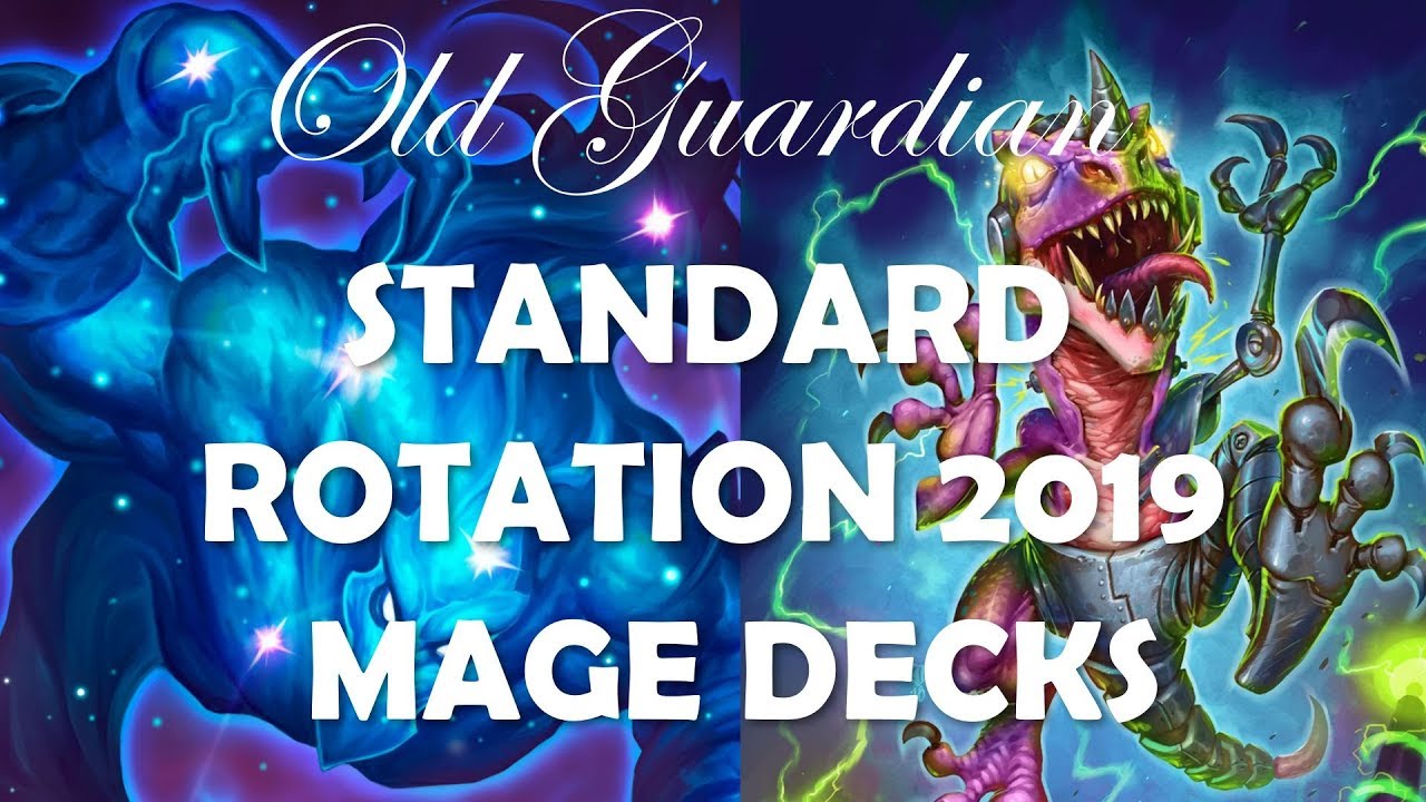 Hearthstone Standard rotation 2019 - Mage decks, cards, and archetypes