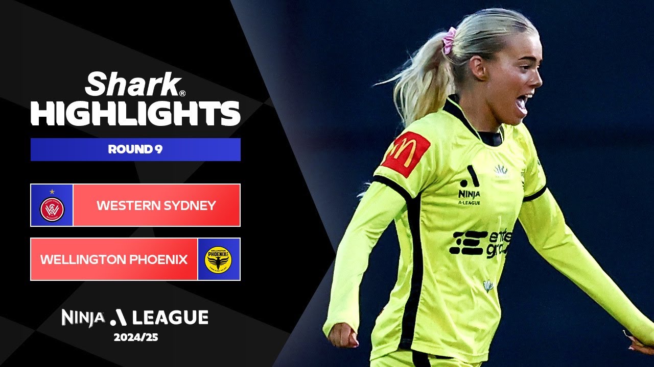 Western Sydney Wanderers v Wellington Phoenix - Shark Highlights | Ninja A-League 2024-25 | Round 9