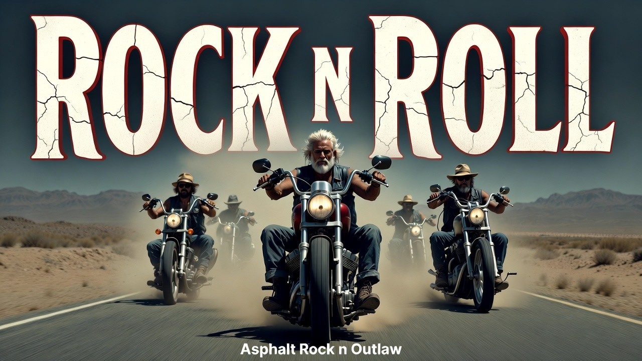 Asphalt Rock n Outlaw 🇺🇸🔥 Highway Freedom Rock n Roll 🎸 Open Road Ride Playlist