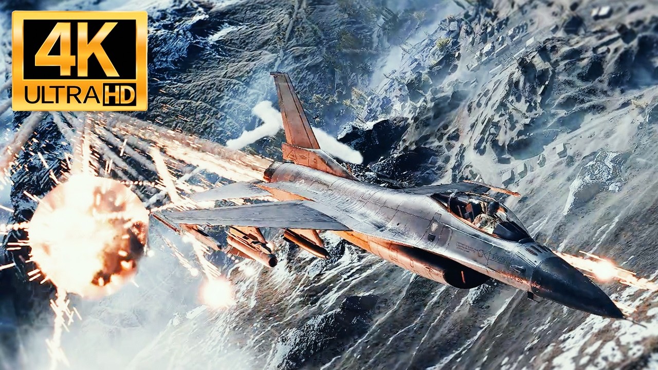 Battlefield 6 : Flying F-16 Jet With NO HUD is.... TOO REAL! ( 4K Ultra Graphics NO HUD )
