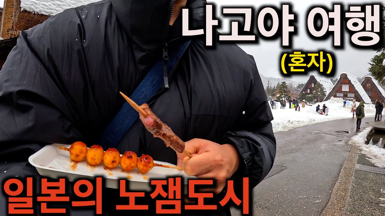 겨울에 가면 좋은 일본의 노잼도시로 유명한 나고야 여행