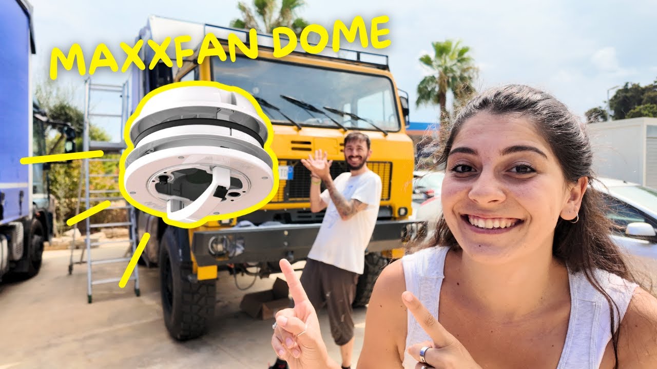 Montiamo la ventola di aspirazione MAXX FAN DOME