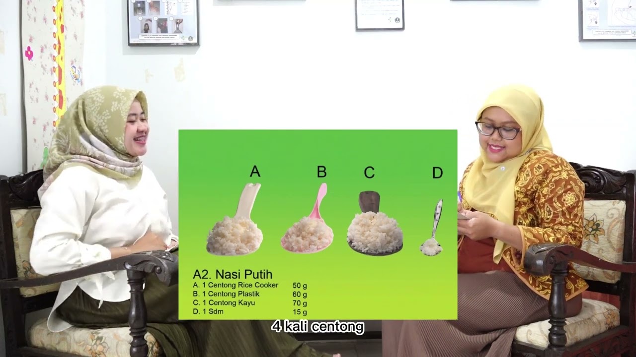 Video Tutorial Food Recall 24 jam