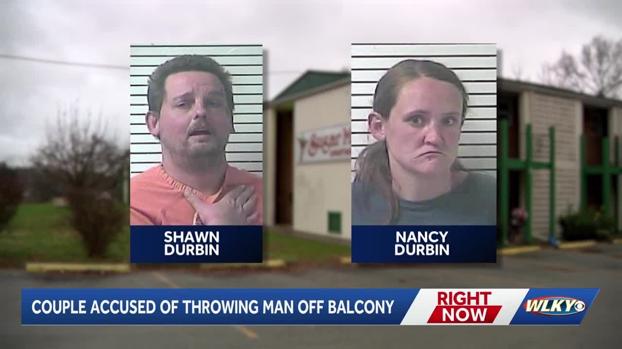 Man dies after being thrown from second-story balcony; Elizabethtown couple charged