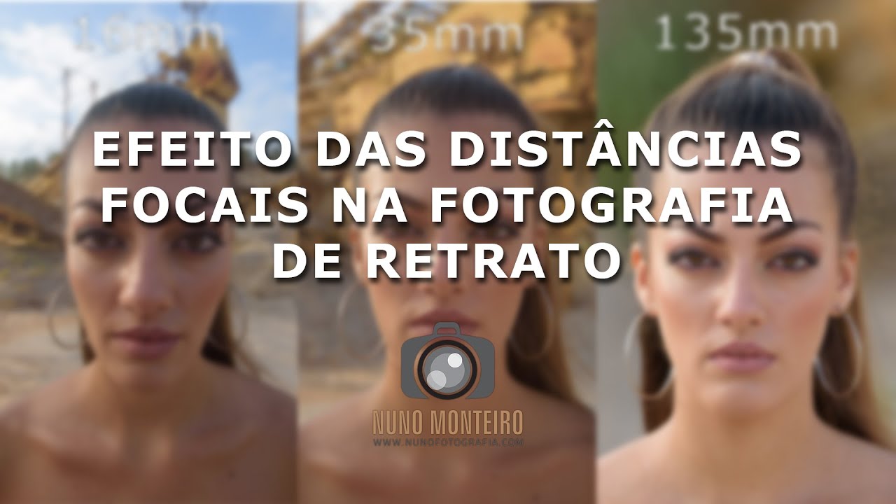 Efeito da distância focal no retrato
