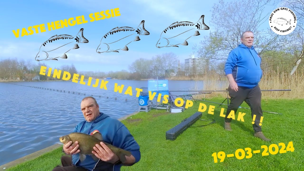 eindelijk wat vis op de lak 19 03 2024