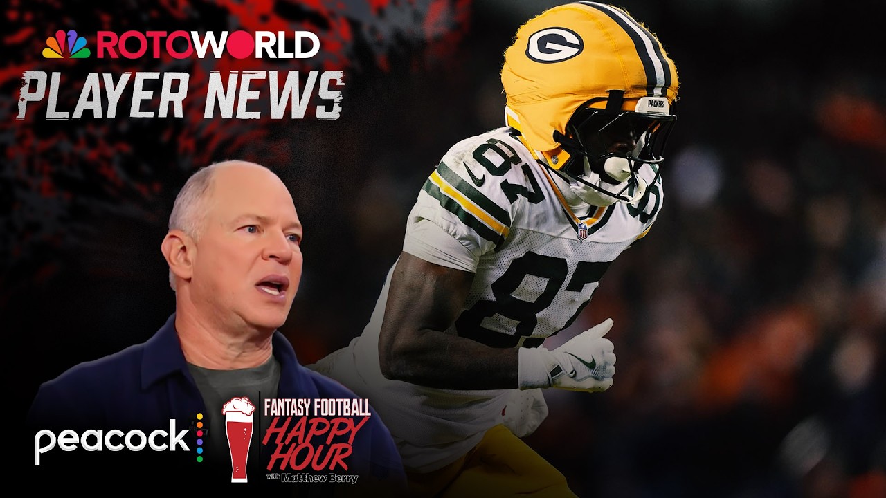 How will Romeo Doubs fit in with Patriots receivers? | Fantasy Football Happy Hour | NFL on NBC
