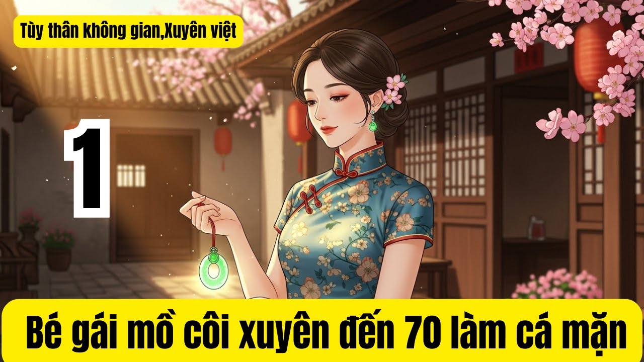 1 Bé gái mồ côi xuyên đến 70 làm cá mặn,Tùy thân không gian,Xuyên việt