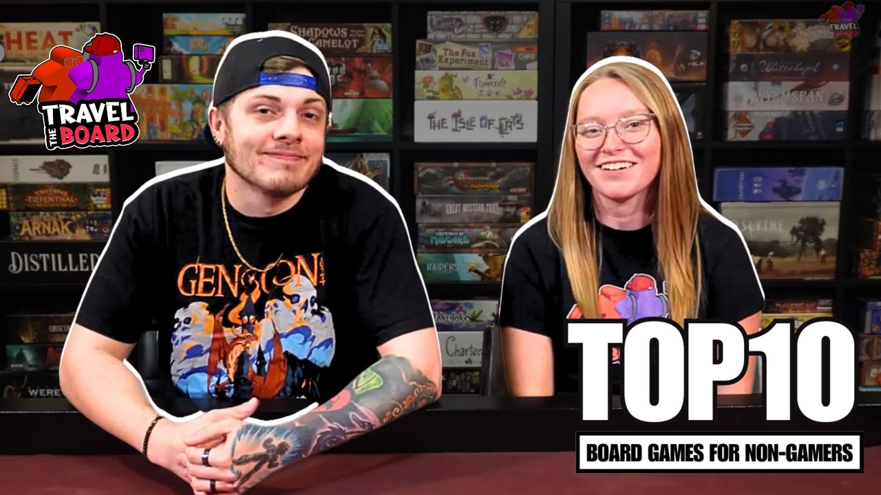 Top 10 Board Games for Non-Gamers