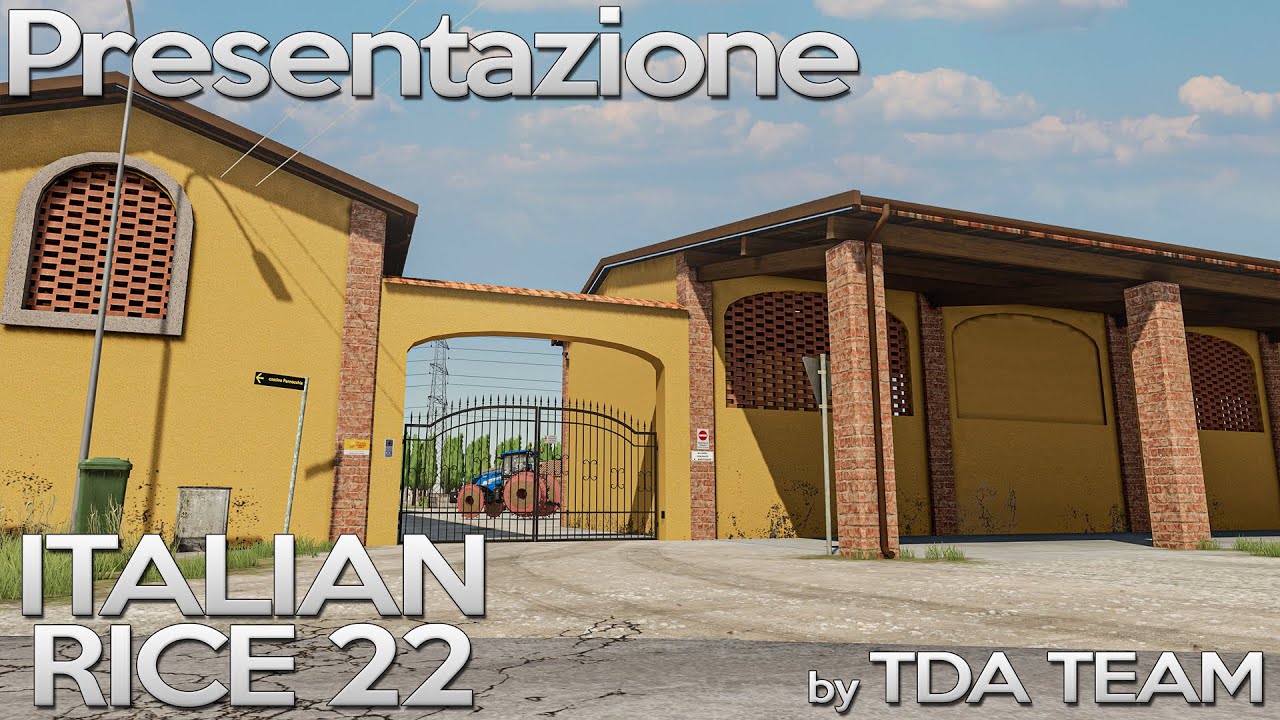 Presentazione Italian Rice 22 by TDA Team | Farming Simulator 22 | by Mirozed