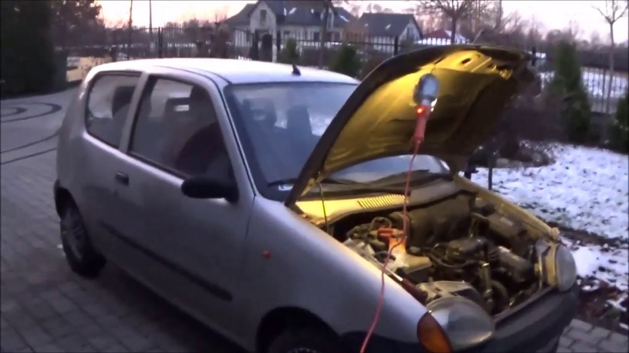 Nie odpala na benzynie, czyszczenie wtrysku, usunięcie usterki - Fiat Seicento