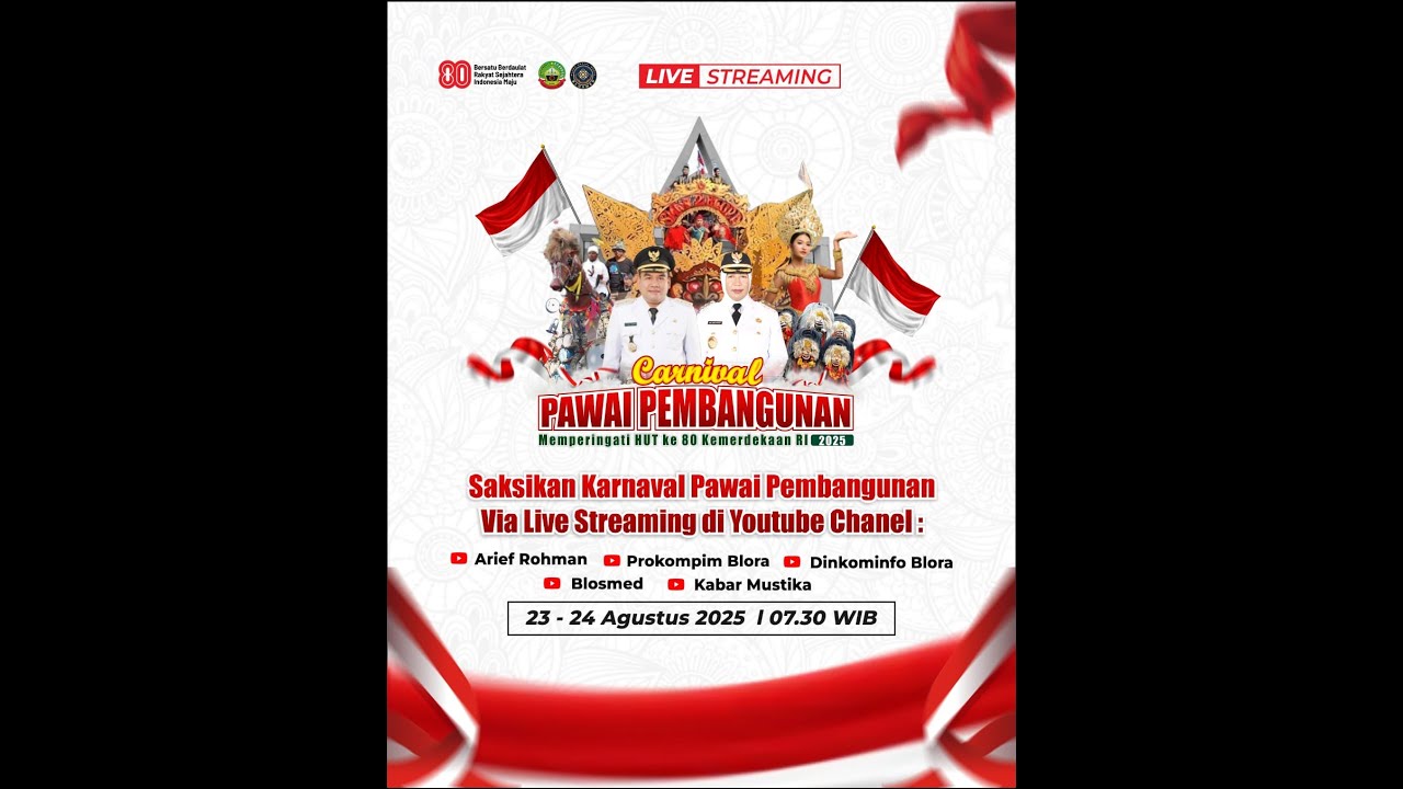 🔴 LIVE PAWAI PEMBANGUNAN TINGKAT SMA, OPD DAN UMUM  KABUPATEN BLORA TAHUN 2025