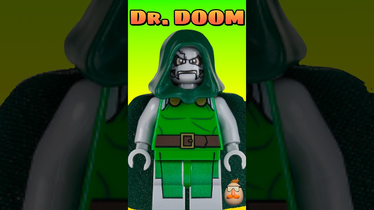 Lego's SECRET Dr. Doom Figure?! #lego #marvel #mcu #funny #toys #fantasticfour #comics