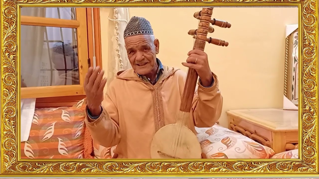 جلسة فنية وثرية مع الفنان الكبير م احمد احيحي