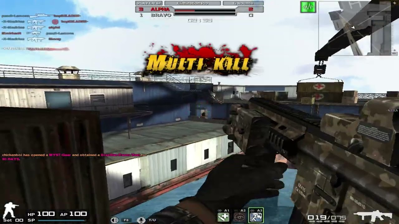 theMachine l Clan war Fragshow l Combat Arms Classic