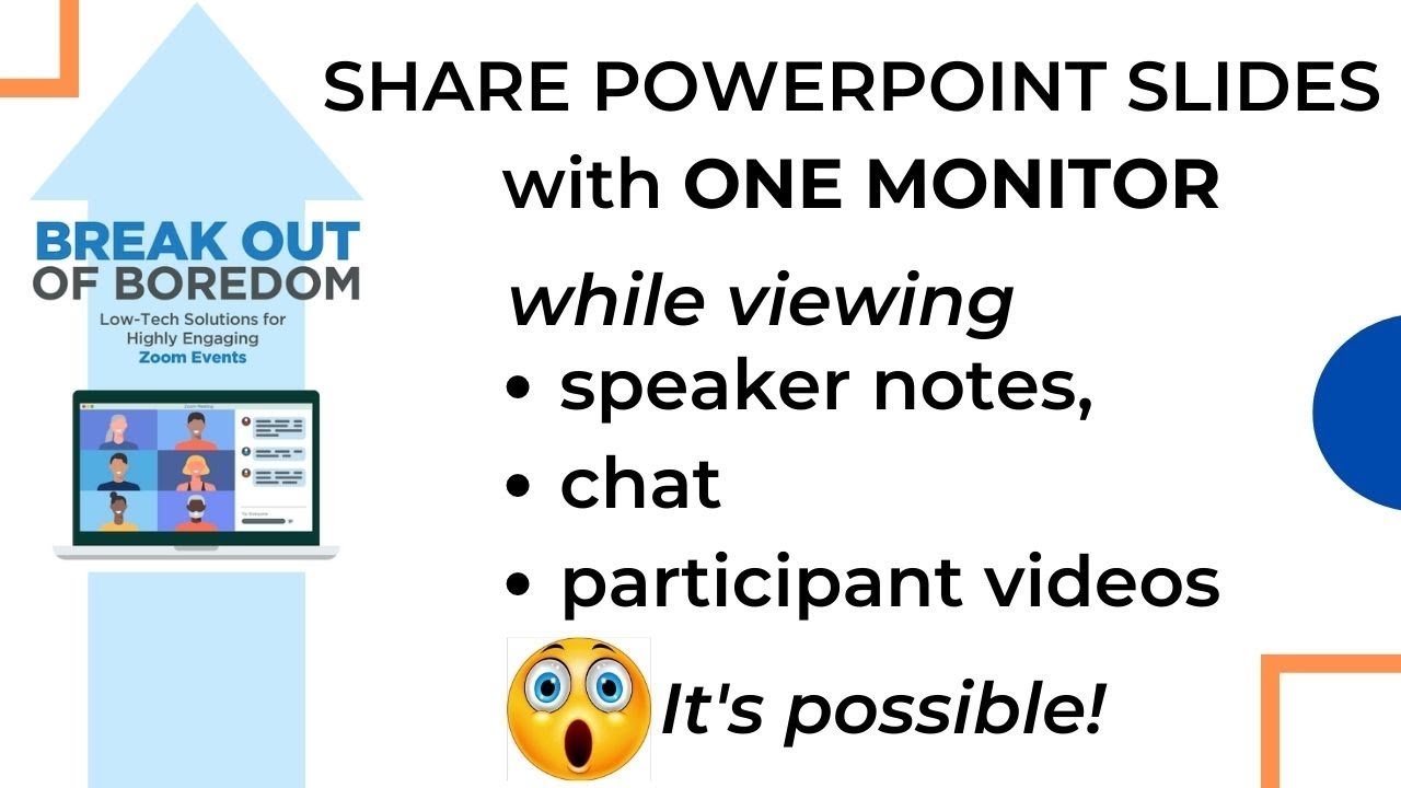 Share PowerPoint with ONE Monitor (and see notes and chat!)