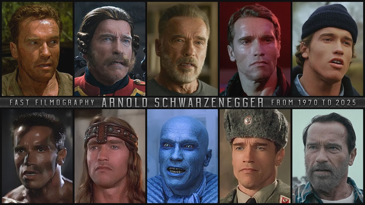 Arnold Schwarzenegger 1970-2025 | Fast Filmography