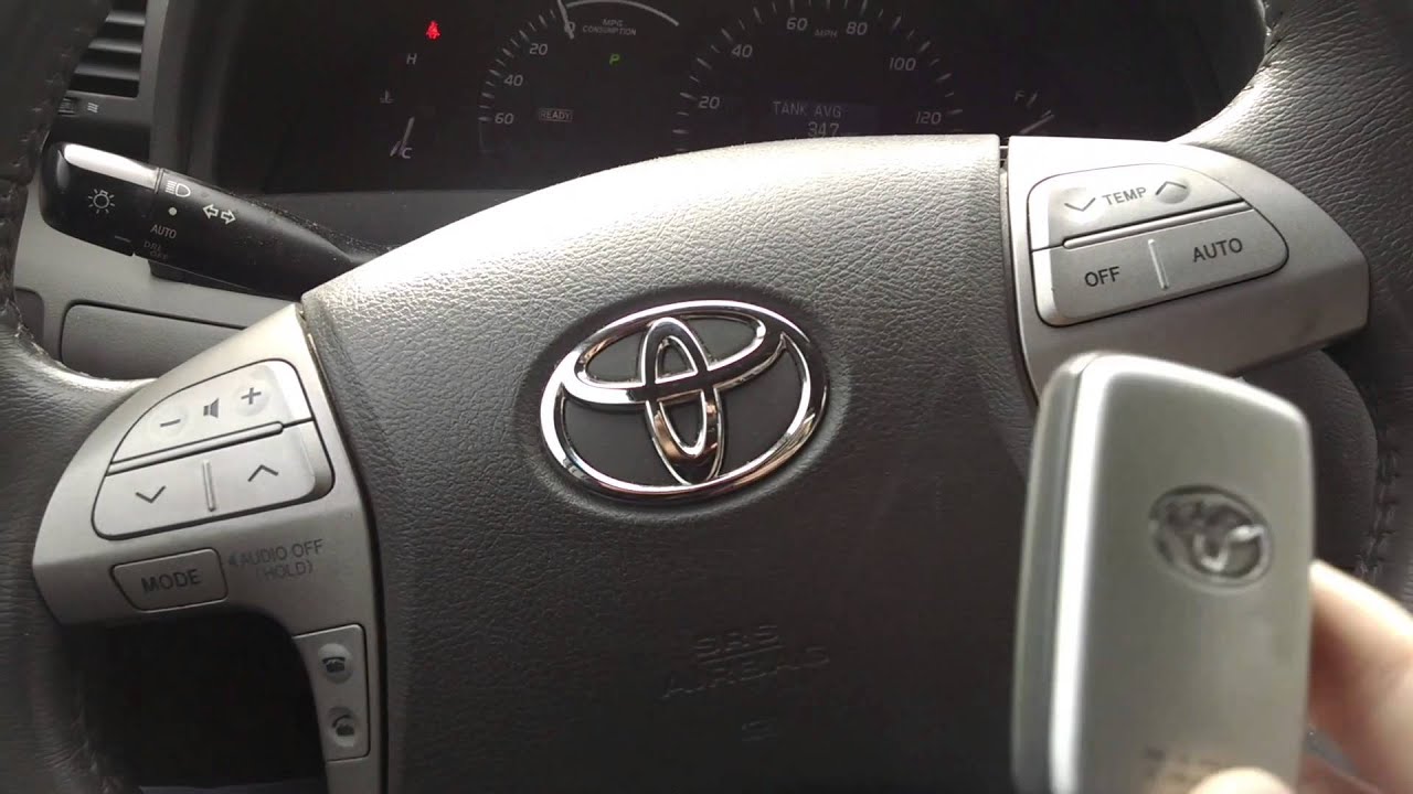 Troubleshooting Camry Hybrid 2008-2011 - Keyless Start