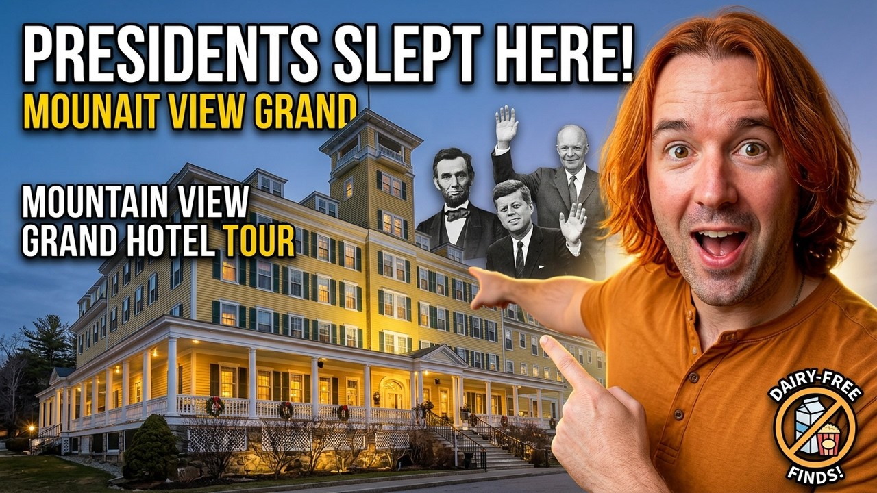You HAVE to see this! A Resort in front of a Mountain! With a FARM! Dairy Free New Hampshire