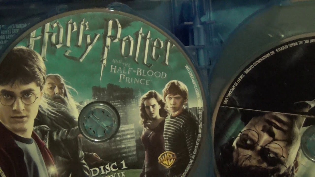 Распаковка Blu-Ray полной коллекции из 8 фильмов о Гарри Поттере