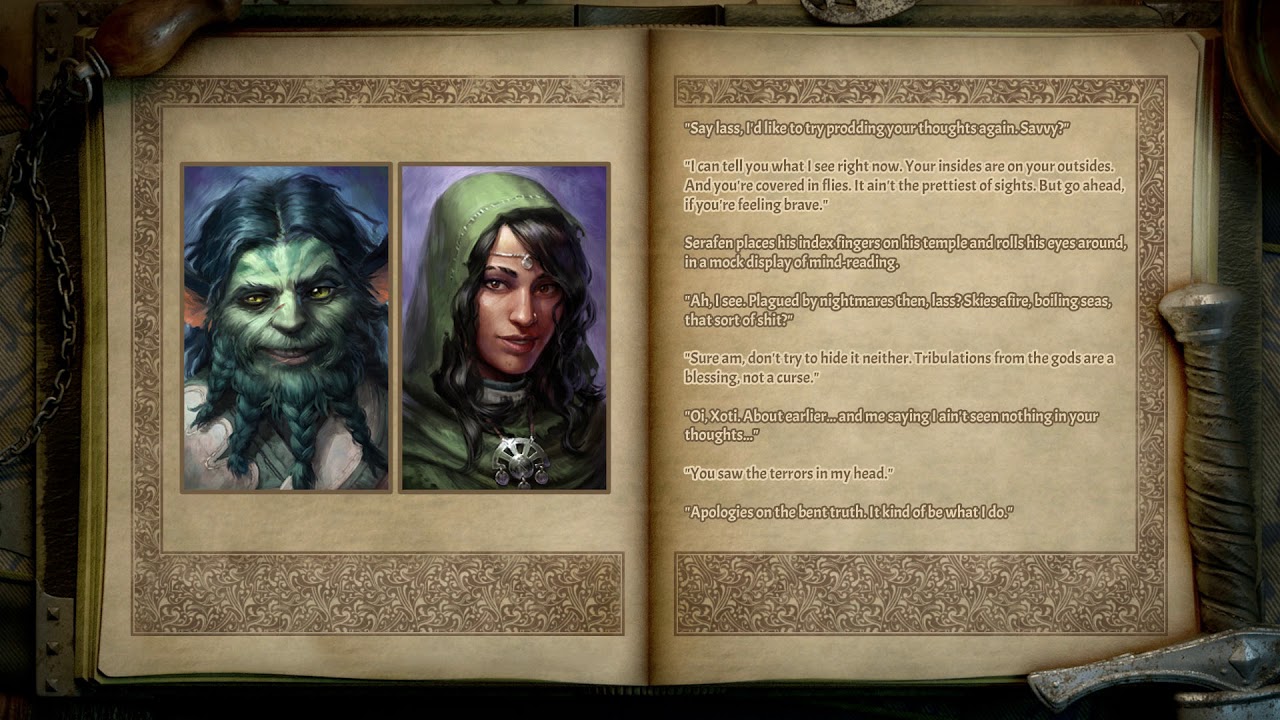 Serafen & Xoti Relationship | Deadfire. Pillars of Eternity II