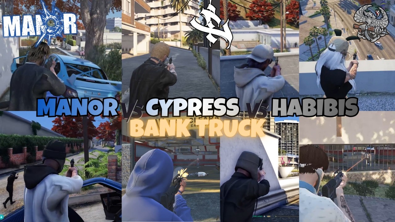 Manor против Habibis против Cypress: Банковский грузовик возле холмов/причала/Рокфорда | | NOPIXE...