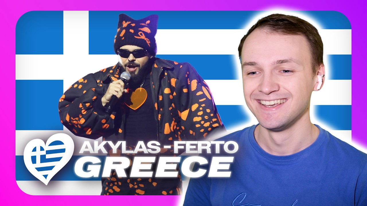 GREECE'S SONG FOR EUROVISION 2026 REACTION 🇬🇷 AKYLAS with 